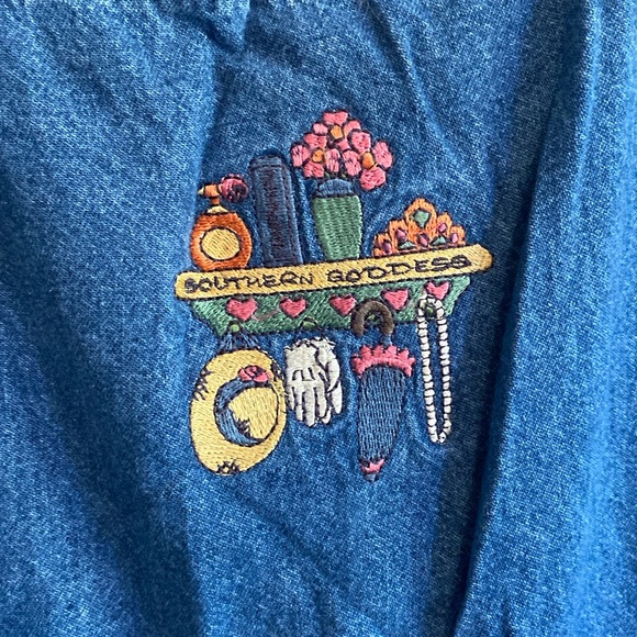 Vintage Womens Overalls made in USA Size M - Picture 3 of 6